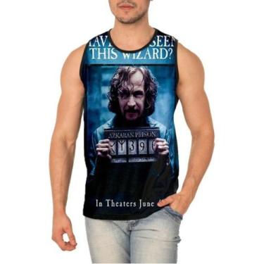 Imagem de Camiseta Regata Harry Potter Ref:210 - smoke, Preto, GG