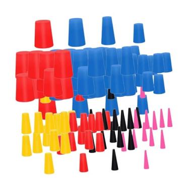 Imagem de KiBcsLic Kit de plugues cônicos de silicone sortidos, resistentes, de 1/16" a 5/8", portáteis, para proteção de pintura e jato de mídia, 150 Peças