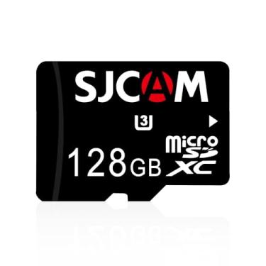 Imagem de SJCAM Cartão de memória microSDXC de 128 GB, até 100 MB/s, 4K UHD, U3, para câmera de ação, celular e tablets