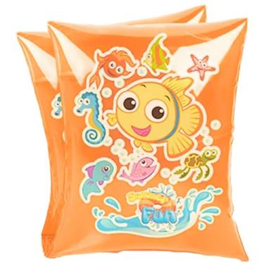 Imagem de Boia de Braço Inflável 20x13,5 cm – Flutuador Infantil para Piscina e Praia, Segurança e Diversão na Água