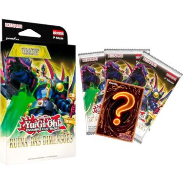 Imagem de Konami Yu-Gi-Oh! Ruína das Dimensões, Tuck Box Com 3 Boosters com 9 Cartas Cada e 1 Ficha Especial, Português
