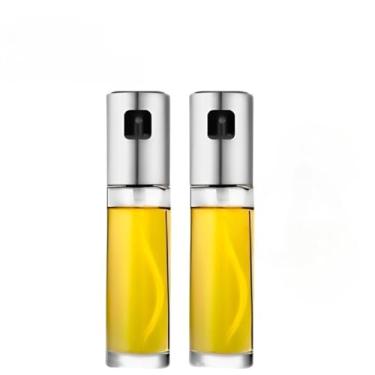 Imagem de 2 Pulverizador Azeite Vinagre Spray 100ml Borrifador Galheteiros Premium Culinário