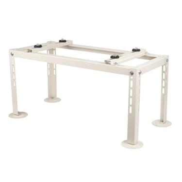 Imagem de WeCooper Mini Suporte De Solo Dividido Para Bomba De Calor Ca Sem Dutos De 9000-48000 Btu, Suporte De Condensador De Suporte De Divisão Ajustável Para Serviços Pesados, Carga Máxima De 450 Libras