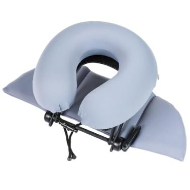 Imagem de TRENDBOX Suporte de mesa de massagem, travesseiro de massagem multifuncional ajustável para escritório, viagens e sono de estômago, prático e portátil – nova escolha confortável para intervalo do