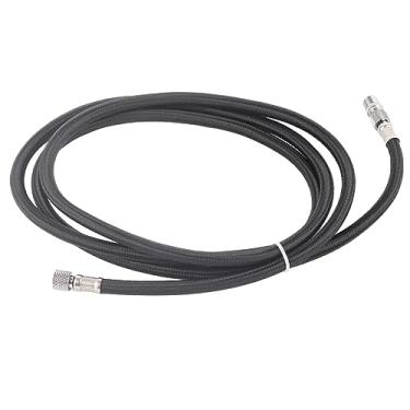 Imagem de Akozon Mangueira de Aerógrafo de Nylon Universal de 1,8 M Com Interface de 1/8 pol. – Acessório de Aerógrafo Flexível e Resistente a Vazamentos para,