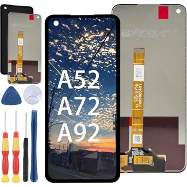 Imagem de Yuxyiony Nova tela de substituição para Oppo A52 4G / A72 4G / A92 4G Display LCD Tela de reparo e acessórios de ferramentas de substituição