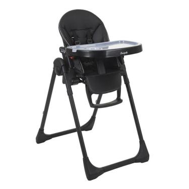 Imagem de Cadeira De Alimentação Burigotto Prima Pappa Zero 3 De 0 Meses Até 15 Kg Preto Black