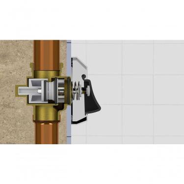 Imagem de Acabamento Censi 5700 Abs Valv.desc Docol Preto