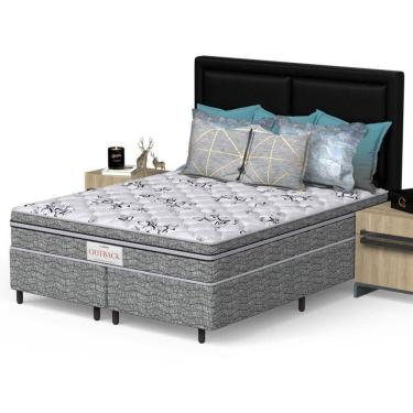 Imagem de Colchão Queen Mola Ensacada Prodormir Outback New Cinza