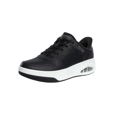 Imagem de Skechers Tênis masculino Uno Court - Acacia Hands Free Slip-ins, Preto, 41 BR