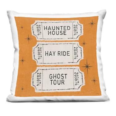 Imagem de Stupell Industries Almofada decorativa impressa para atividades de Halloween, design de Veronique Charron