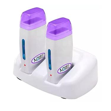 Imagem de Kit Base Dupla Com 2 Aquecedores De Cera Roll-On - Lilás