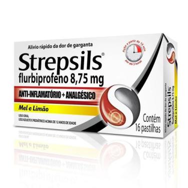 Imagem de Strepsils Sabor Mel e Limão com 16 Pastilhas Reckitt Benckiser