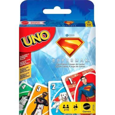 Imagem de Uno Jogo De Cartas Superman Mattel - Jft29