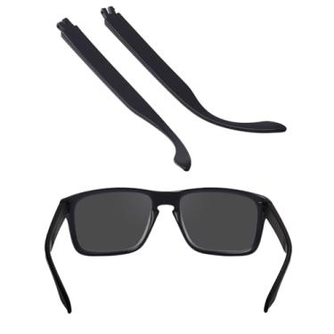 Imagem de EZReplace Hastes de reposição para óculos de sol Oakley Holbrook OO9102/Holbrook XL OO9417/Holbrook AF OO9244 (preto)