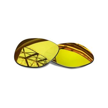 Imagem de SmartVLT Lentes de reposição de ouro 24K para óculos inteligentes Ray-Ban Meta Wayfarer RW4008 53 mm e Gen 2 RW4012 53 mm
