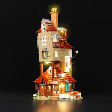 Imagem de Rorliny LED Lighting Kit Compatible with Lego The Burrow – Collectors' Edition, Creative Light for Lego 76437 Set (Lights Only, No Lego Models)