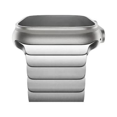 Imagem de Pulseira De Luxo Em Aço Inoxidável Para Apple Watch Series 10 9 8 7 46