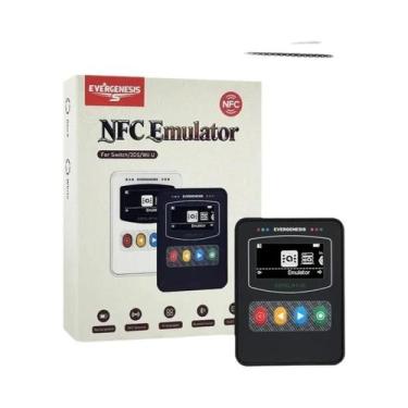 Imagem de Emulador Inteligente Amiibo NFC Pixl.Js iNFC OLED Bluetooth Carregável