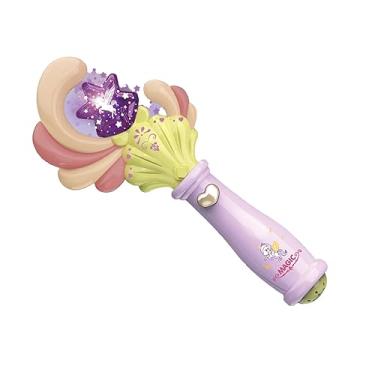 Imagem de Generic Glow Princess Handheld Wand Musical Light Up Fairy Wand para Brincadeira Encantadora, Tema Engraçado, aplicável: Crianças, Plástico (Tipo 3)