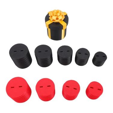 Imagem de Aqur2020 Caixa de Presente de Parafuso Aninhado, Recipiente Surpresa Reutilizável para Presente de Brincadeira Irritante Impresso Em 3D para Festa de Escritório de Natal de Aniversário (Preta)