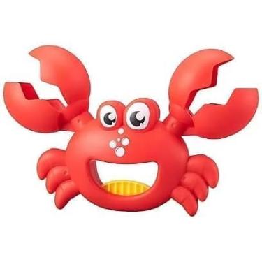 Imagem de Caranguejo Brinquedo Infantil de Praia – Brincadeira na Areia, Estimula Coordenação Motora e Criatividade | Diversão para Crianças (Vermelho)