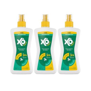 Imagem de Kit 3 Repelente Spray Xô Inseto Frasco 200ml
