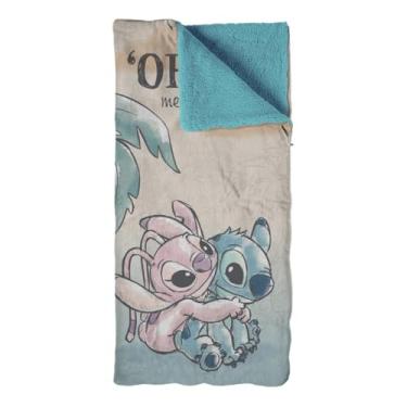 Imagem de Disney Stitch and Angel Ohana Means Family Slumber Bag Cobertor com zíper