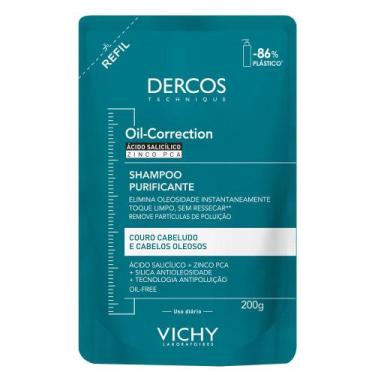 Imagem de Vichy Dercos Oil-Correction Shampoo Purificante para Cabelos Oleosos R