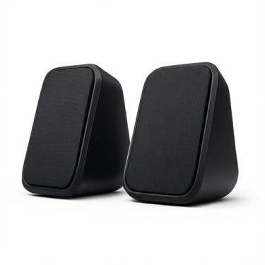 Imagem de Caixa de Som Mini PC Notebook 5W RMS Som Nítido Estéreo USB Plug Play Controle Volume Integrado Home Office Videochamadas Aulas Online Setup Compacto