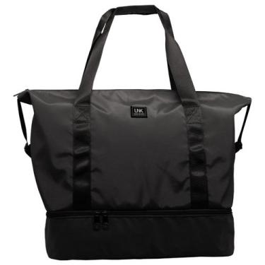 Imagem de Bolsa Feminina 2 Compartimentos Grande Sacola Viagem Passeio - Yepp, P