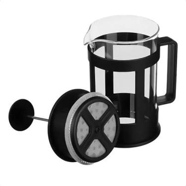 Imagem de Cafeteira Prensa Francesa 1l Hauskraft Vidro E Aço Inox Café