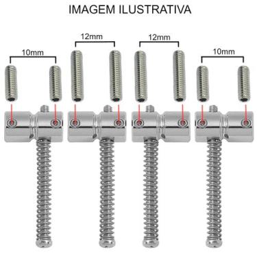 Imagem de 8 Parafuso INOX altura Saddle carrinho BAIXO 10mm 12mm MXP