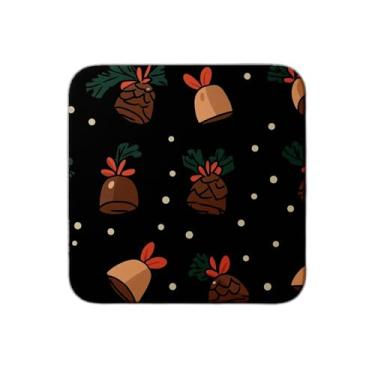 Imagem de Ladrilho Decorativo de Cerâmica Com Estampa de Abacaxi e Bolotas