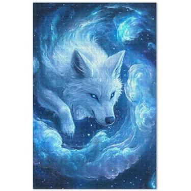 Imagem de Unicórnios roxos, cenário fantástico, quebra-cabeças para adultos, 1000 peças, arte colorida, animal, personalizado, divertido, adulto, brinquedo, família, quebra-cabeça, presentes, 75 x 40 cm