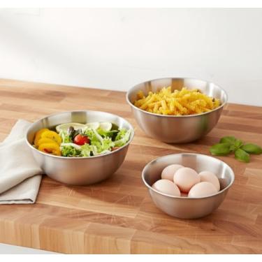 Imagem de 6 peças mini tigelas redondas de aço inoxidável para mergulhar molhos, condimentos, temperos, pratos de preparação para cozinha, restaurante, uso para vinagre de óleo