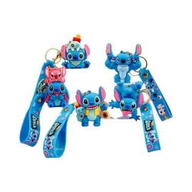 Imagem de Chaveiro De Natal Fofo Em PVC Com Chifres E Chapéu, Decoração De Bolsa