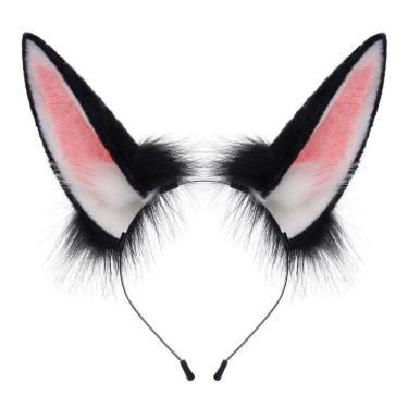 Imagem de Bandana de cosplay Plush Bunny Ear para mulheres e meninas