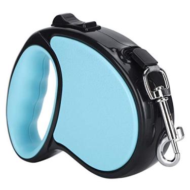 Imagem de GLOGLOW Coleira e Trela para Cães, Cinto de Poliéster Resistente Com Alça Antiderrapante e Gancho à Prova de Ferrugem, para Cães Pequenos e Médios, Caminhada, Corrida, Acampamento, Caminhada, 3-5