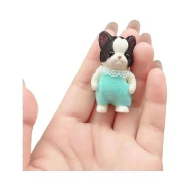 Imagem de Conjunto De Brinquedos DIY Família De Coelhos Da Mini Floresta Para Cr