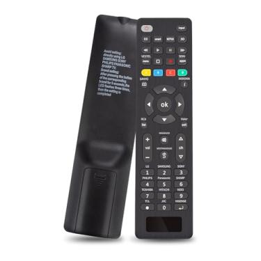 Imagem de Controle remoto universal de TV para Samsung LG Vizio Hisense Sony Philips Onn Sharp RCA Element Westinghouse Sanyo Emerson TV e mais Smart TVs de marca