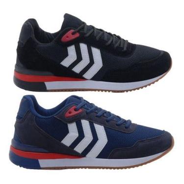 Imagem de Kit 2 Pares De Tenis Masculino Casual Lançamento Caminhada - Dix, 42, 