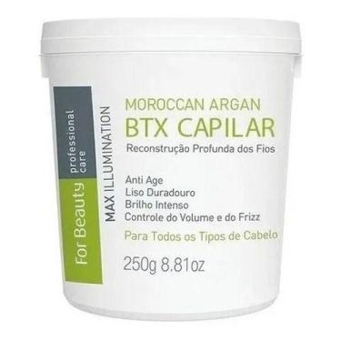 Imagem de Btx Moroccan Argan Capilar Max Illumination For Beauty 250gr