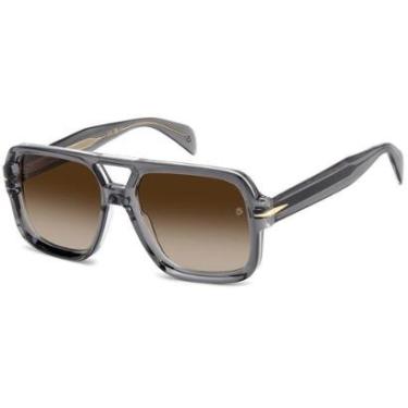 Imagem de Óculos de Sol David Beckham Db 7151/S CBL - Cinza 55-Masculino