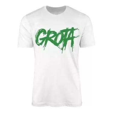 Imagem de Camiseta Masculina GTA RP Tropa da Grota Complexo - Dinka, 12, Branco