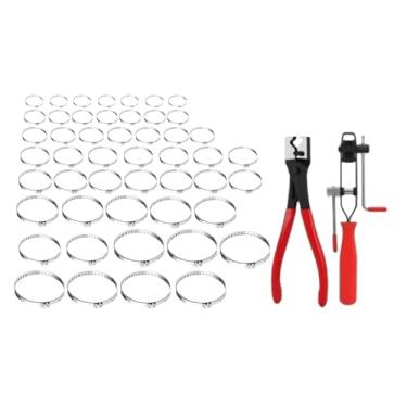 Imagem de Ｂｅｓｇａ Abraçadeira de junta homocinética com alicate para abraçadeiras de mangueira, acessório automotivo compacto para reparo de automóveis, Style B