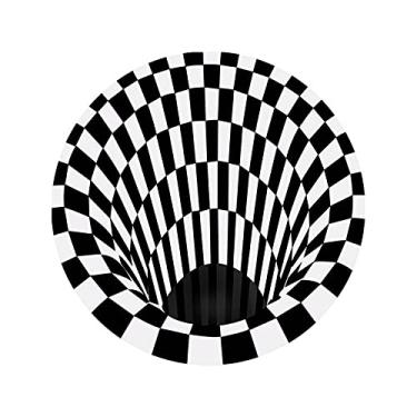 Imagem de Tapete de chão poliéster tecido não impresso em 3D fashion - área antiderrapante para quarto sala estar escritório