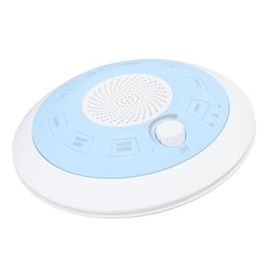 Imagem de Generic Máquina Portátil de Ruído Branco, Simulação de Controle de Volume, 8 Sons, Máquina de Som para bebê, Efeito de Auxílio Ao Sono para Berçário para Escritório (Azul real)