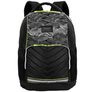 Imagem de Mochila Sestini Escolar Verde Camuflado
