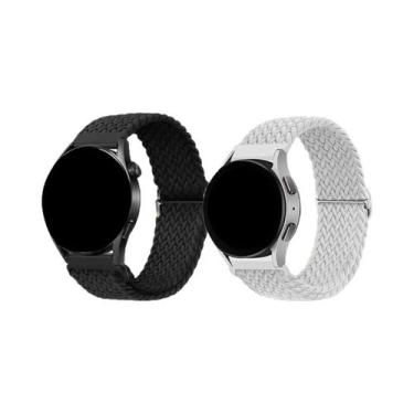 Imagem de Pulseira Trançada De 18/20/22mm 2 Peças Para Samsung Watch 6, Amazfit 